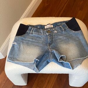 DL1961 Karlie maternity denim shorts